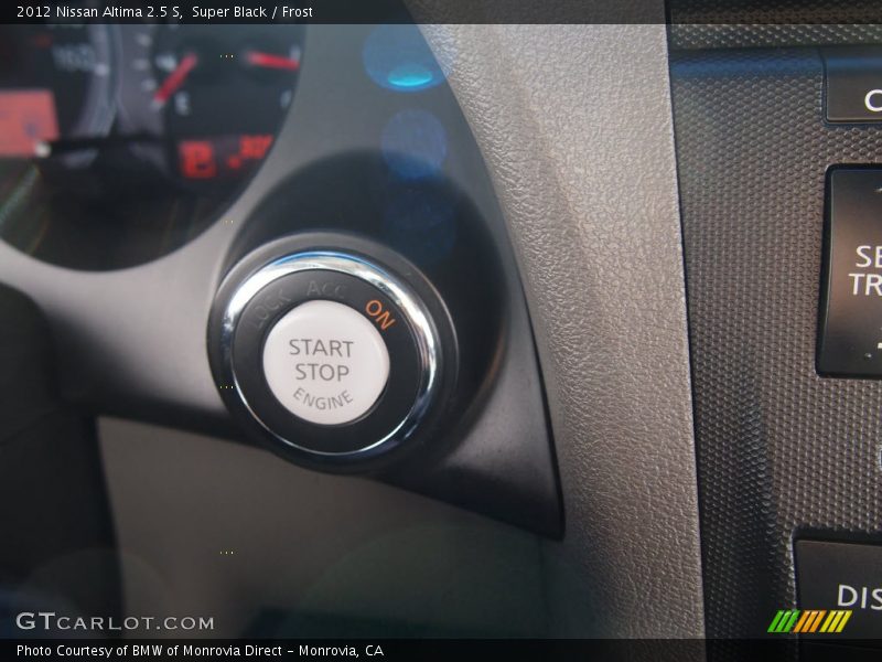 Super Black / Frost 2012 Nissan Altima 2.5 S