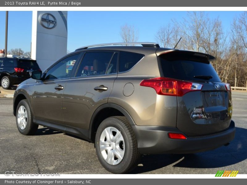 Pyrite Mica / Beige 2013 Toyota RAV4 LE