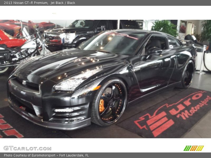 Jet Black / Black 2013 Nissan GT-R Premium