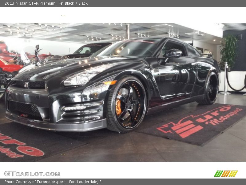 Jet Black / Black 2013 Nissan GT-R Premium