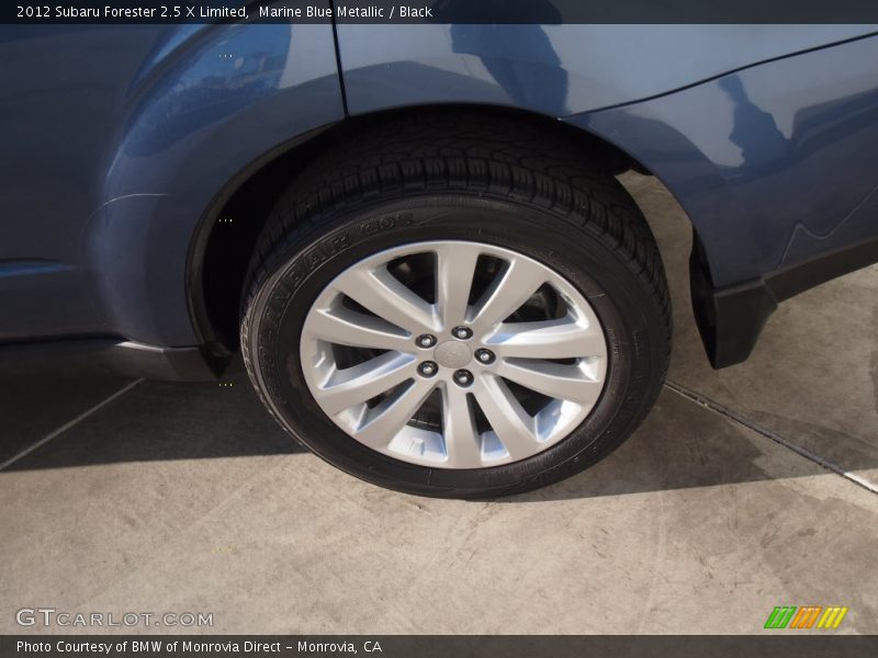 Marine Blue Metallic / Black 2012 Subaru Forester 2.5 X Limited