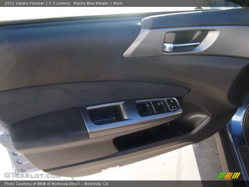 Marine Blue Metallic / Black 2012 Subaru Forester 2.5 X Limited