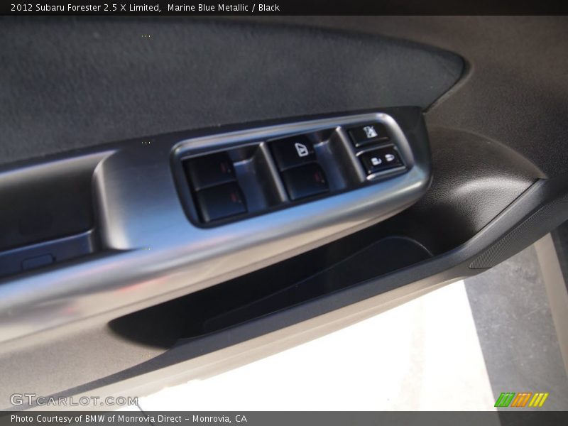 Marine Blue Metallic / Black 2012 Subaru Forester 2.5 X Limited