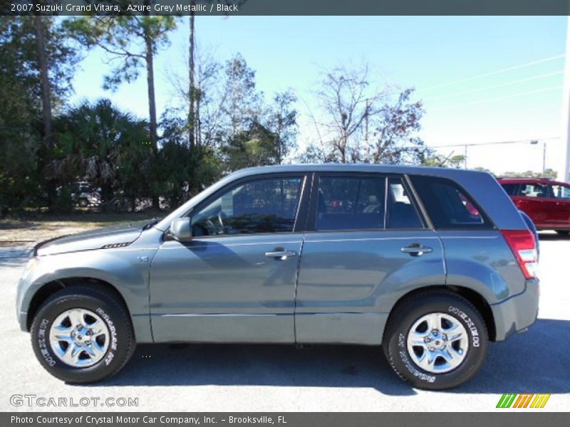 Azure Grey Metallic / Black 2007 Suzuki Grand Vitara