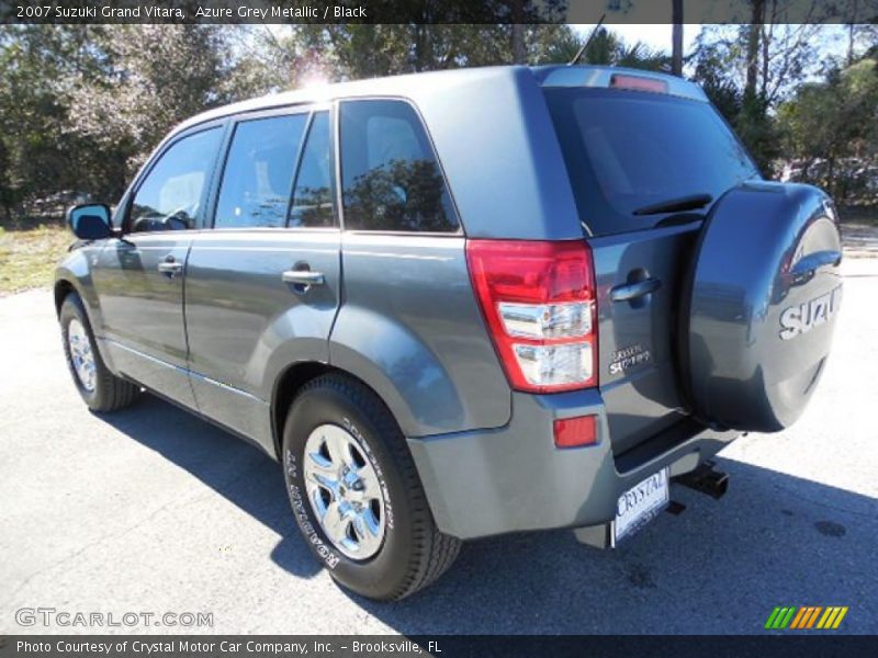 Azure Grey Metallic / Black 2007 Suzuki Grand Vitara