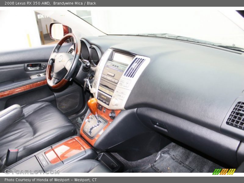 Brandywine Mica / Black 2008 Lexus RX 350 AWD