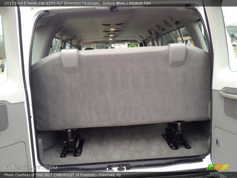 Oxford White / Medium Flint 2013 Ford E Series Van E350 XLT Extended Passenger