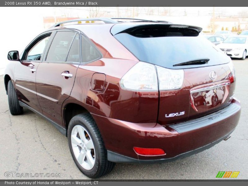 Brandywine Mica / Black 2008 Lexus RX 350 AWD