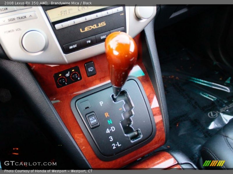 Brandywine Mica / Black 2008 Lexus RX 350 AWD