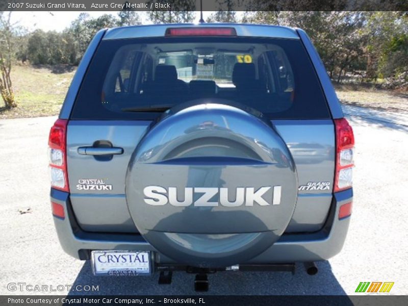 Azure Grey Metallic / Black 2007 Suzuki Grand Vitara