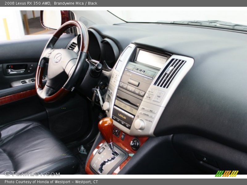 Brandywine Mica / Black 2008 Lexus RX 350 AWD