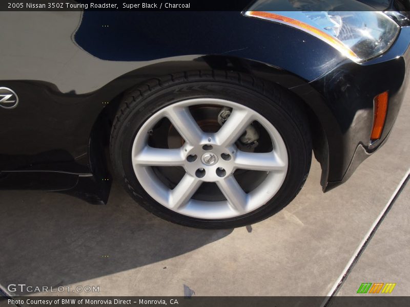 Super Black / Charcoal 2005 Nissan 350Z Touring Roadster