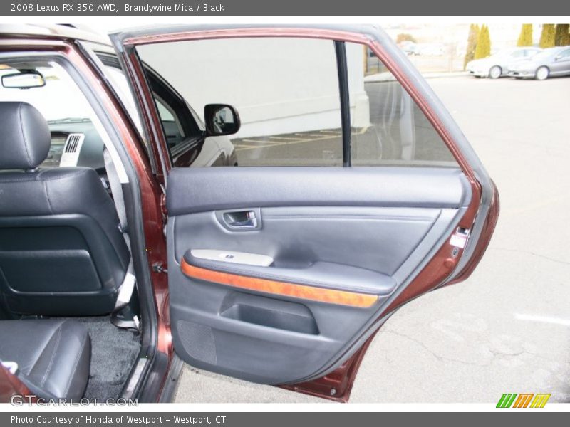 Brandywine Mica / Black 2008 Lexus RX 350 AWD