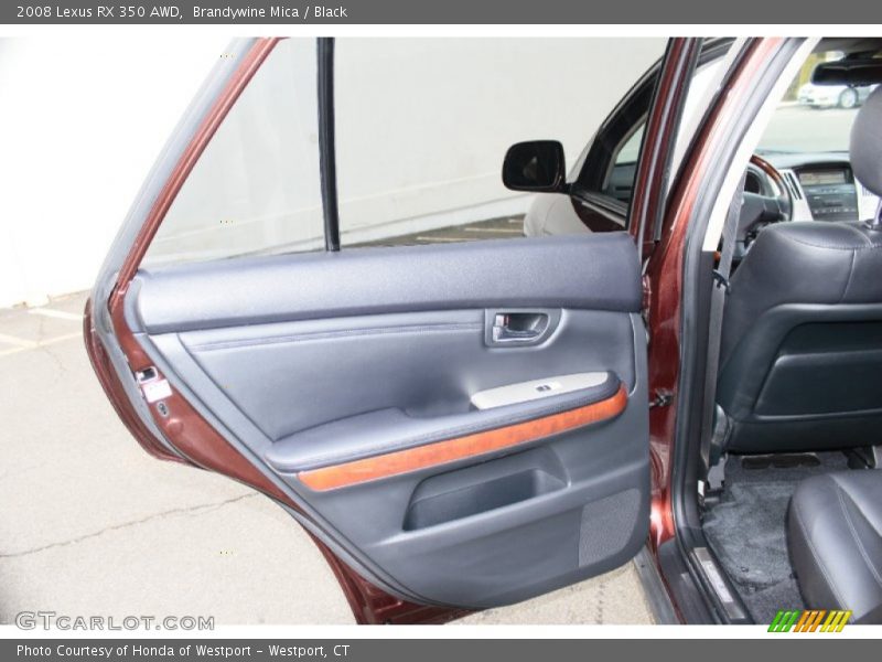 Brandywine Mica / Black 2008 Lexus RX 350 AWD
