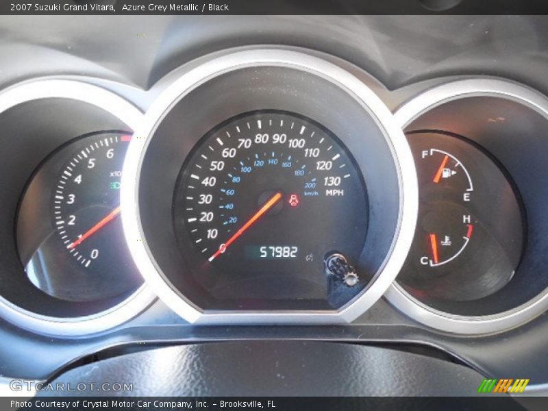 Azure Grey Metallic / Black 2007 Suzuki Grand Vitara