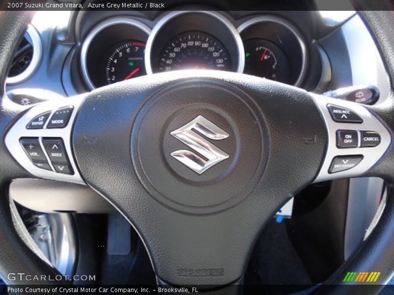 Azure Grey Metallic / Black 2007 Suzuki Grand Vitara