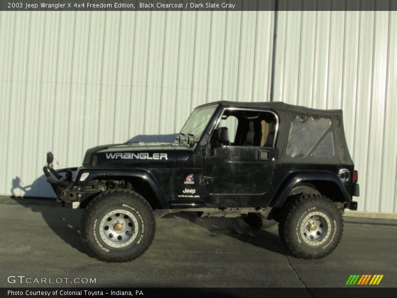  2003 Wrangler X 4x4 Freedom Edition Black Clearcoat