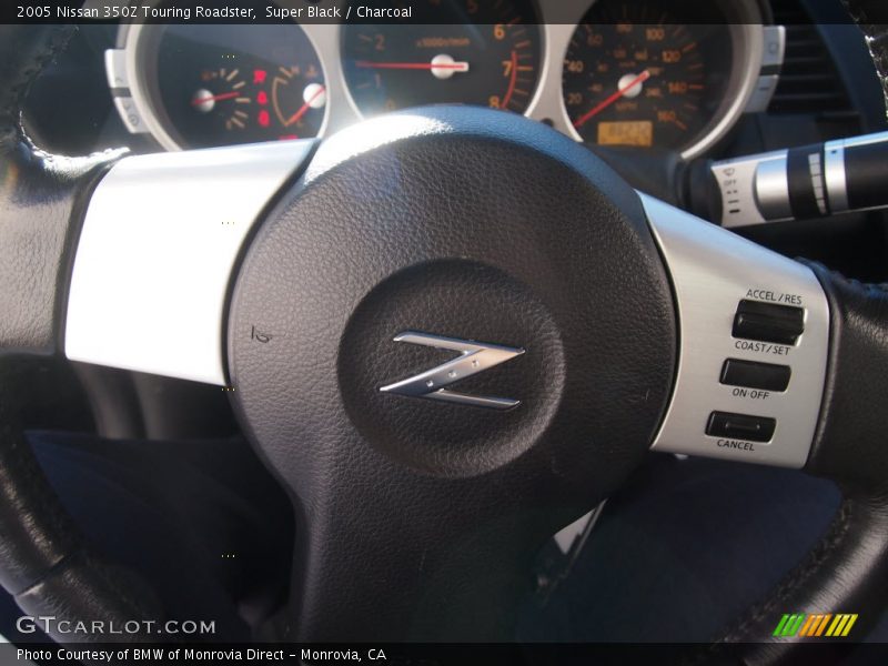 Super Black / Charcoal 2005 Nissan 350Z Touring Roadster