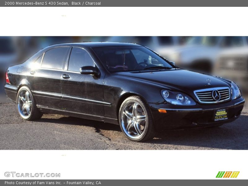 Black / Charcoal 2000 Mercedes-Benz S 430 Sedan