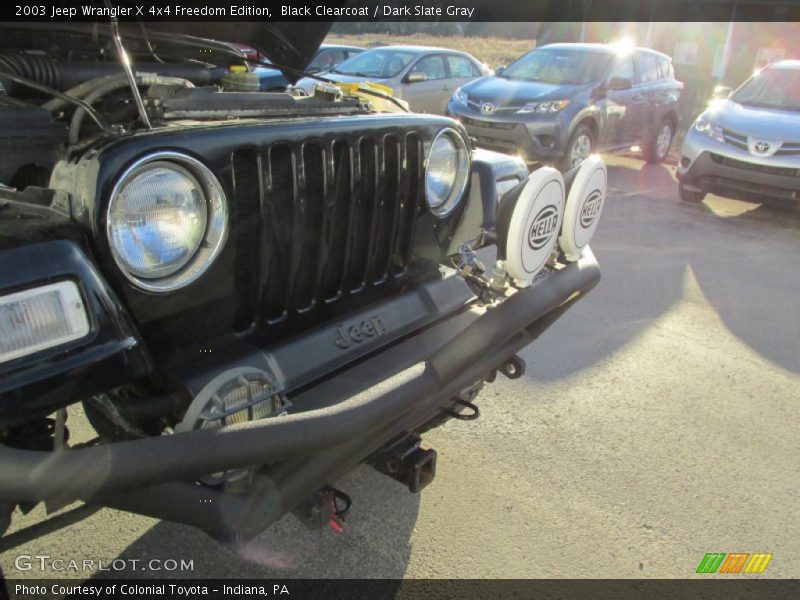 Black Clearcoat / Dark Slate Gray 2003 Jeep Wrangler X 4x4 Freedom Edition