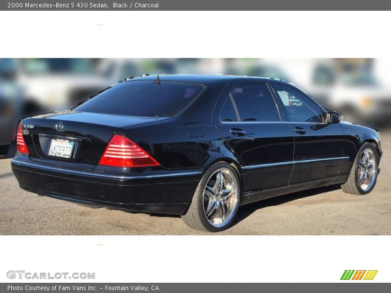 Black / Charcoal 2000 Mercedes-Benz S 430 Sedan