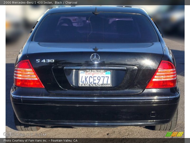 Black / Charcoal 2000 Mercedes-Benz S 430 Sedan
