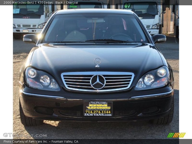 Black / Charcoal 2000 Mercedes-Benz S 430 Sedan