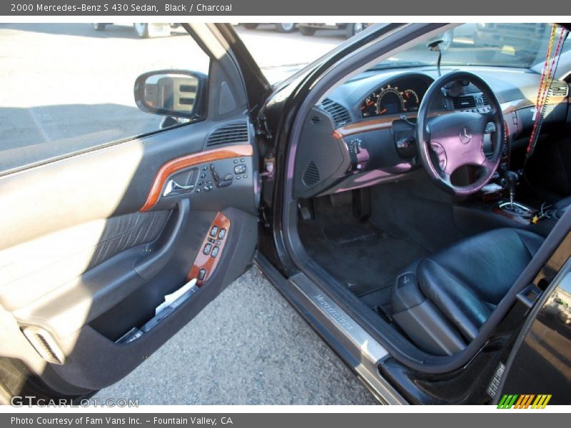 Black / Charcoal 2000 Mercedes-Benz S 430 Sedan