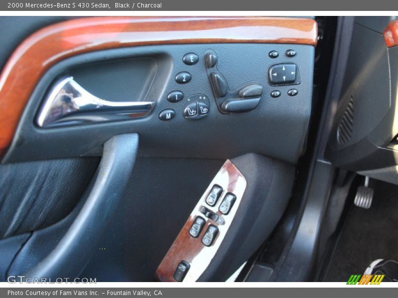 Black / Charcoal 2000 Mercedes-Benz S 430 Sedan