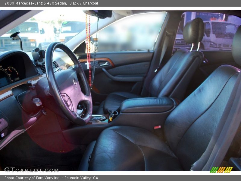 Black / Charcoal 2000 Mercedes-Benz S 430 Sedan