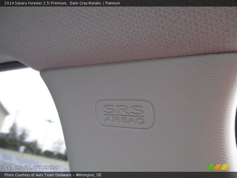 Dark Gray Metallic / Platinum 2014 Subaru Forester 2.5i Premium
