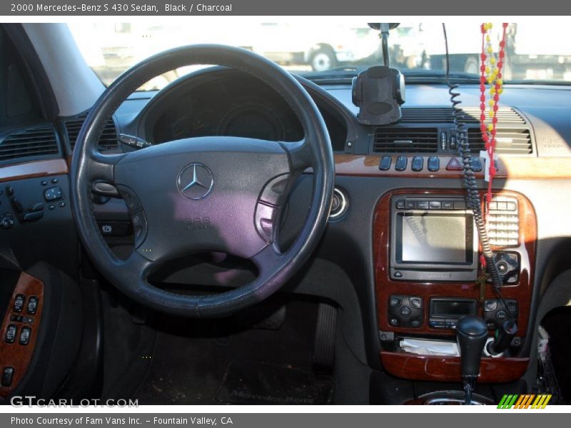 Black / Charcoal 2000 Mercedes-Benz S 430 Sedan