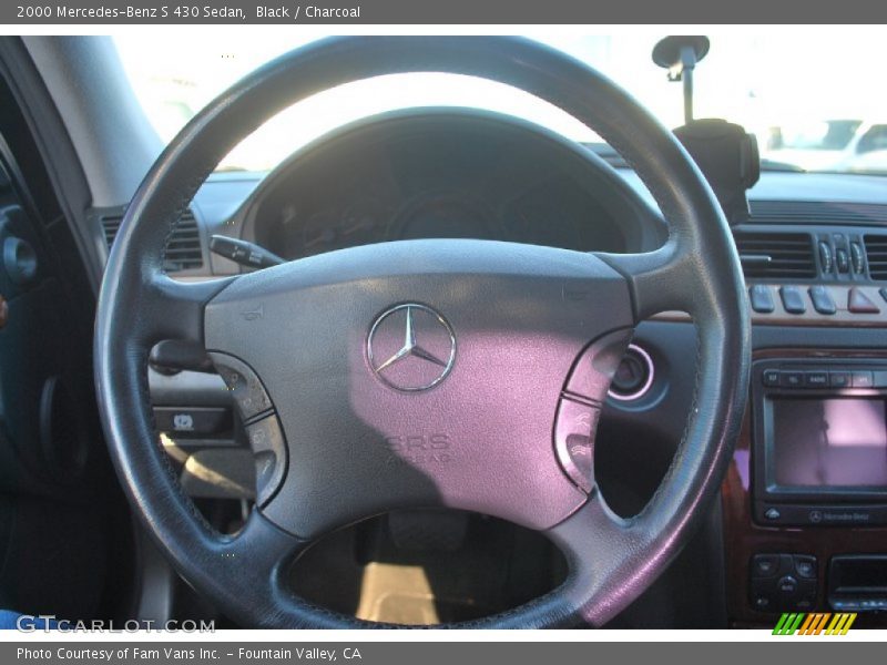 Black / Charcoal 2000 Mercedes-Benz S 430 Sedan