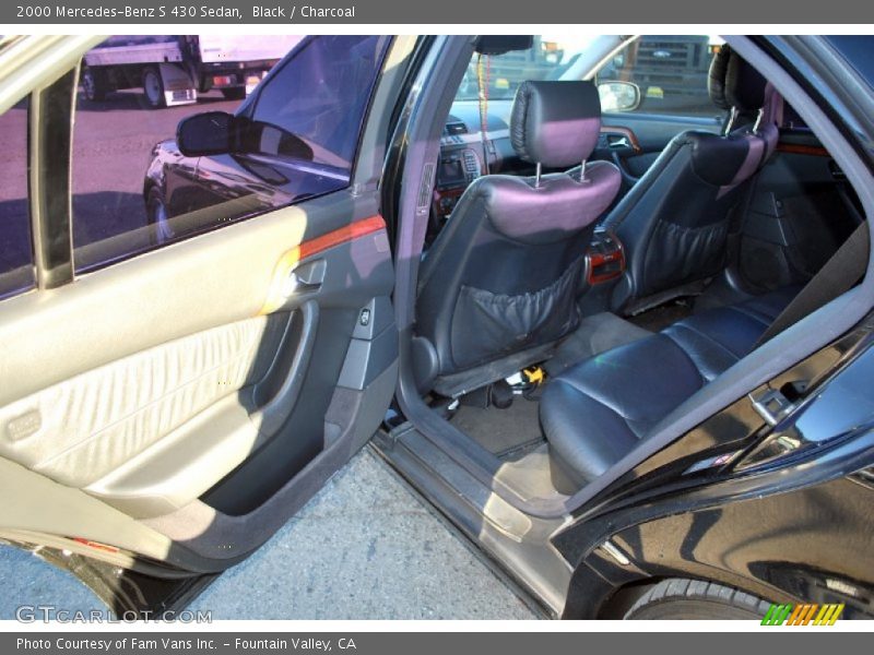 Black / Charcoal 2000 Mercedes-Benz S 430 Sedan
