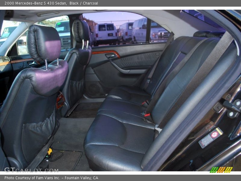 Black / Charcoal 2000 Mercedes-Benz S 430 Sedan