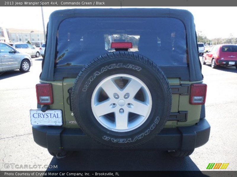 Commando Green / Black 2013 Jeep Wrangler Sport 4x4