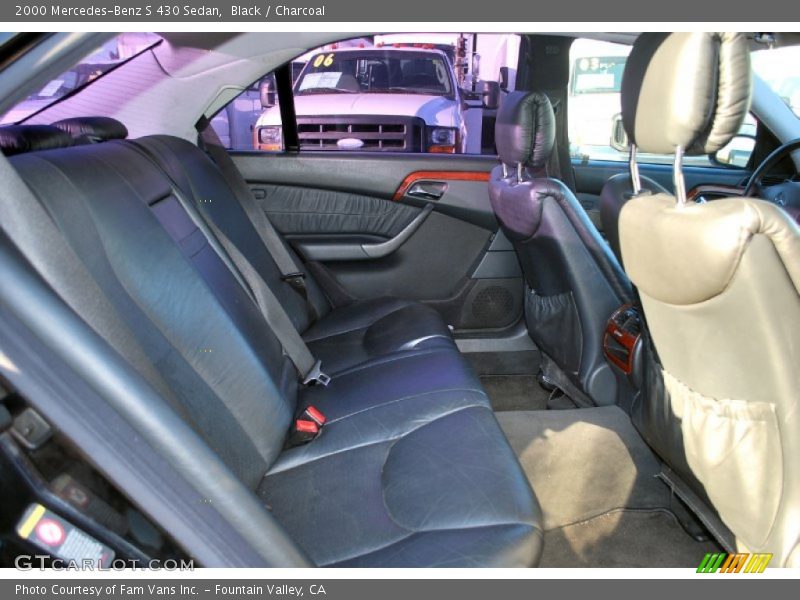 Black / Charcoal 2000 Mercedes-Benz S 430 Sedan