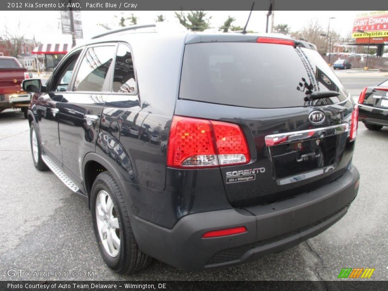Pacific Blue / Gray 2012 Kia Sorento LX AWD