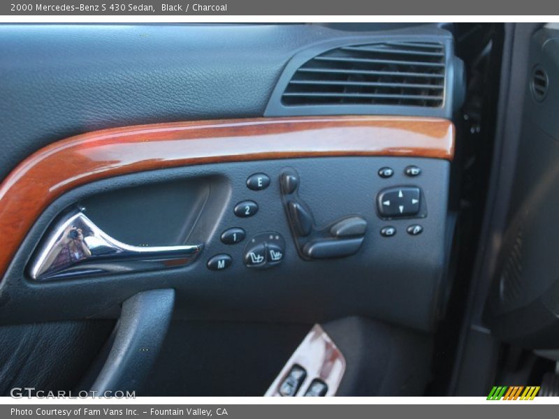 Black / Charcoal 2000 Mercedes-Benz S 430 Sedan