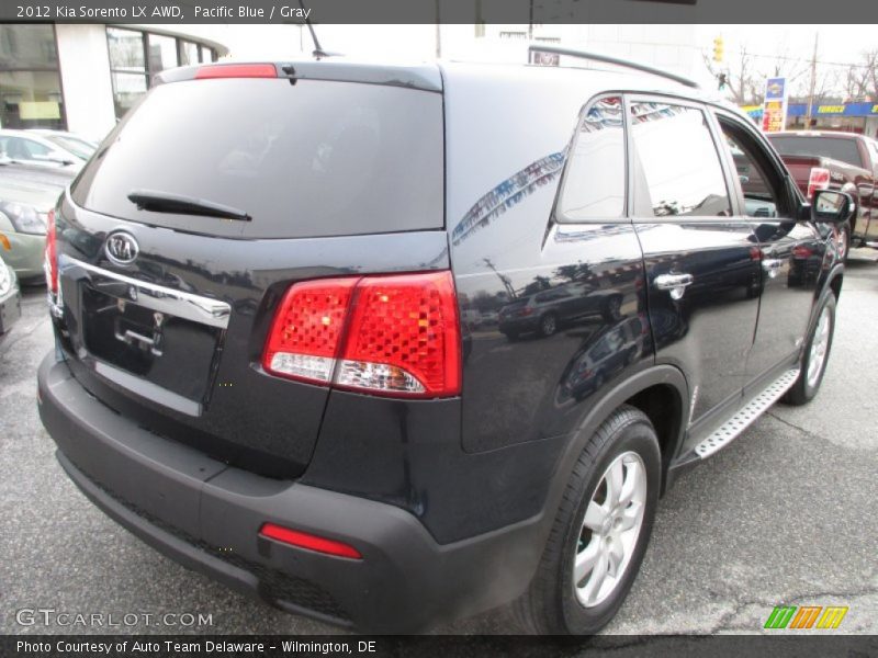 Pacific Blue / Gray 2012 Kia Sorento LX AWD