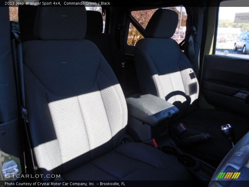 Commando Green / Black 2013 Jeep Wrangler Sport 4x4