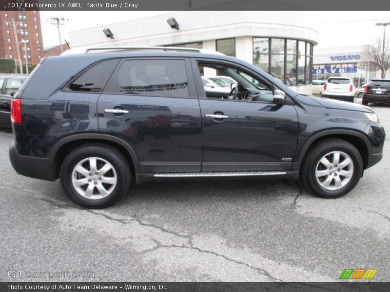 Pacific Blue / Gray 2012 Kia Sorento LX AWD