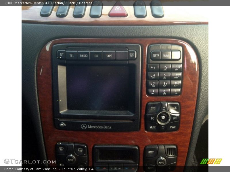 Black / Charcoal 2000 Mercedes-Benz S 430 Sedan