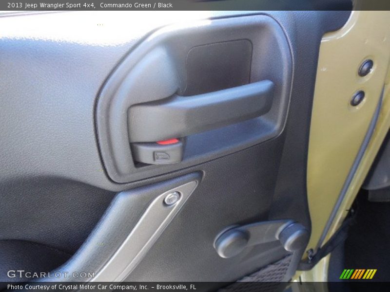 Commando Green / Black 2013 Jeep Wrangler Sport 4x4