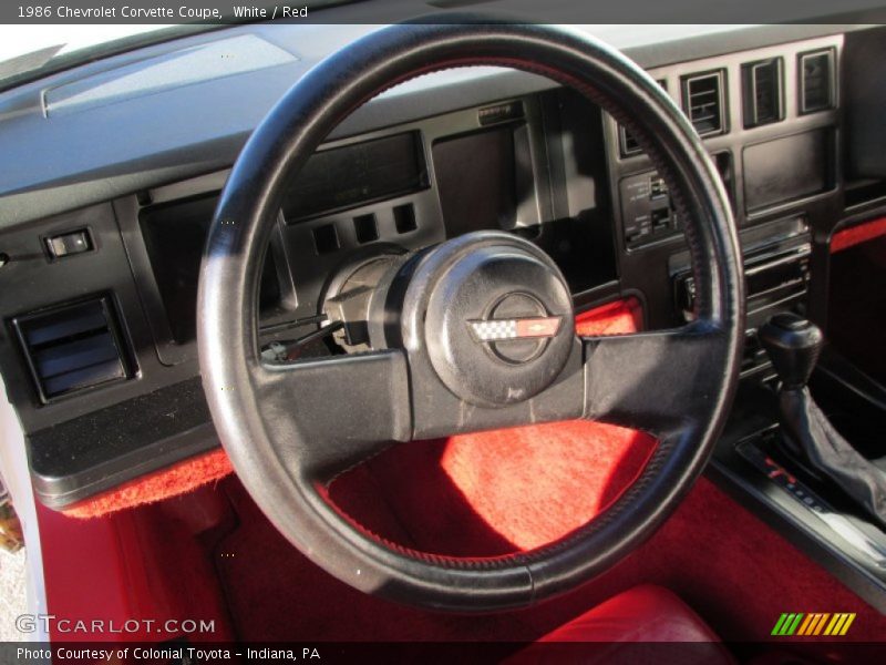  1986 Corvette Coupe Steering Wheel