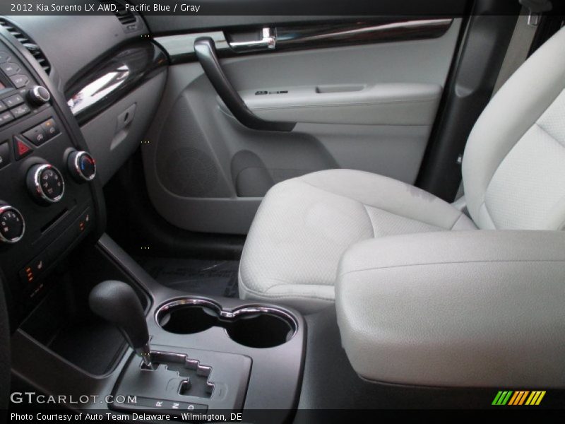 Pacific Blue / Gray 2012 Kia Sorento LX AWD
