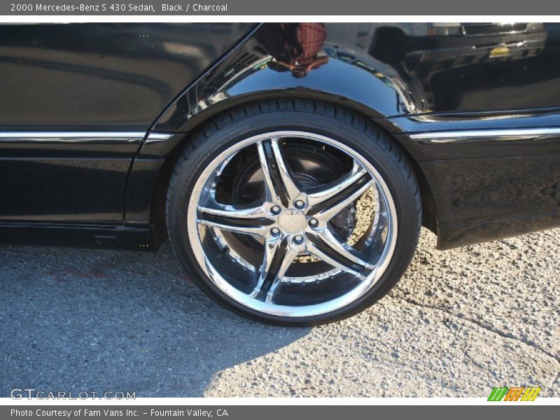 Black / Charcoal 2000 Mercedes-Benz S 430 Sedan