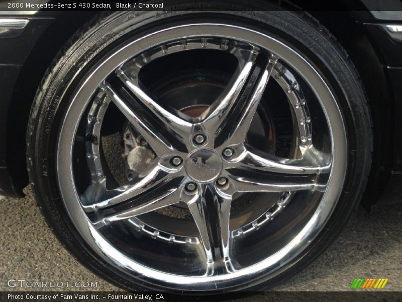 Black / Charcoal 2000 Mercedes-Benz S 430 Sedan
