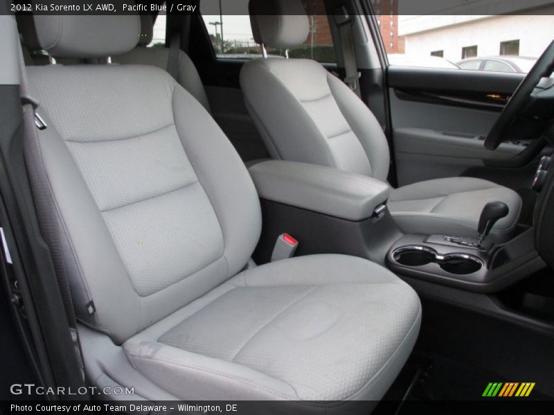 Pacific Blue / Gray 2012 Kia Sorento LX AWD