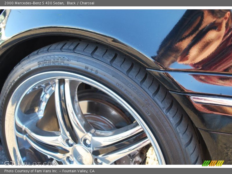 Black / Charcoal 2000 Mercedes-Benz S 430 Sedan
